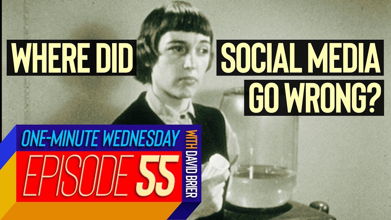 Today's Role of Social Media in 60 Seconds - YouTube