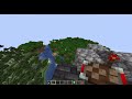 Helicopter view in Minecraft