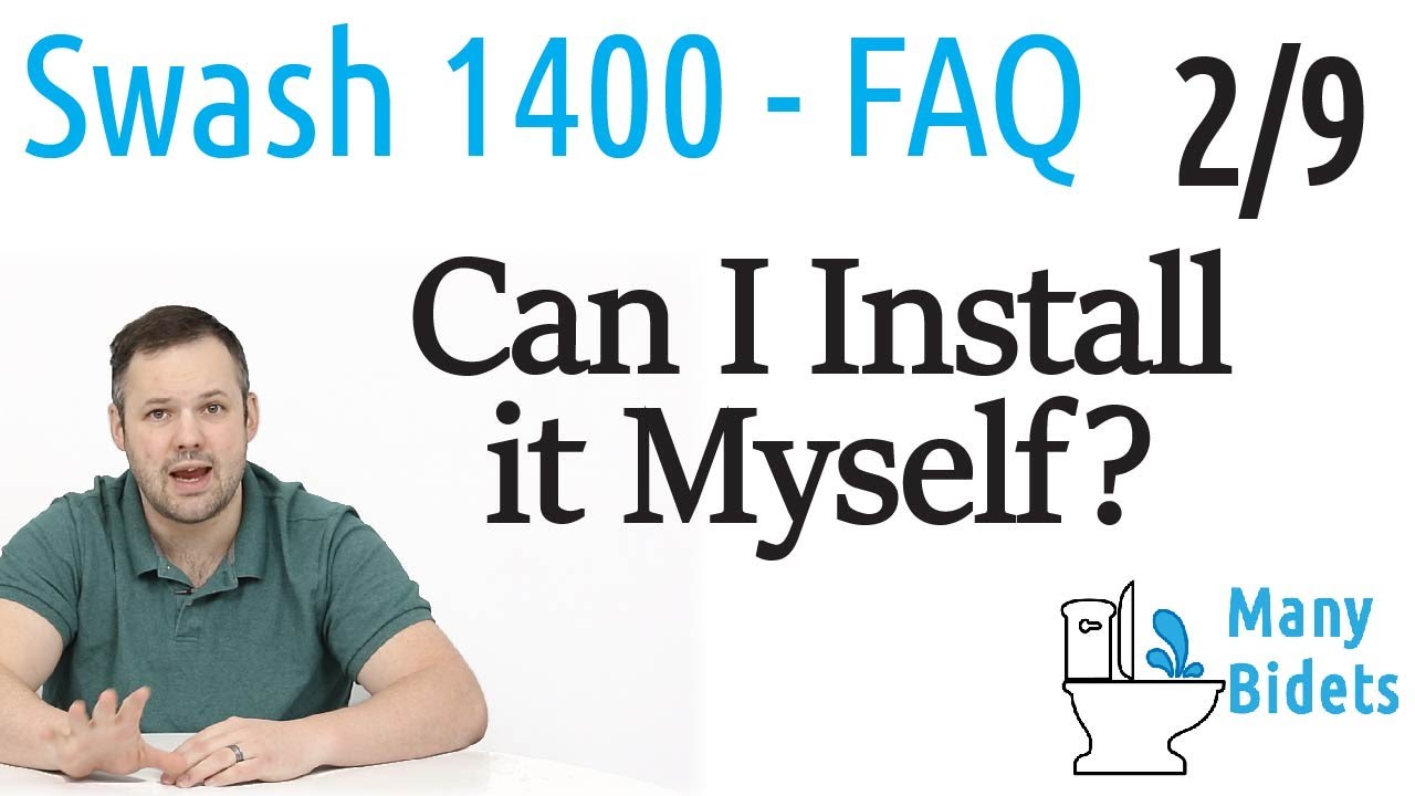 Can I install the Brondell Swash 1400 Bidet Seat? YouTube
