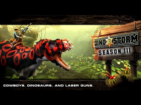 GamePlay de Dino Storm Jogo de Dinossauro Online 