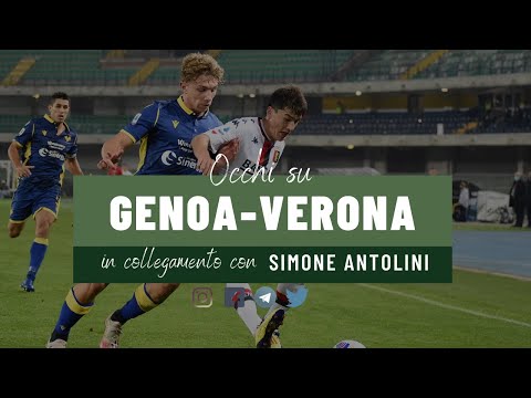 Occhi su Genoa-Hellas Verona: a tu per tu con Simone Antolini (L'Arena)