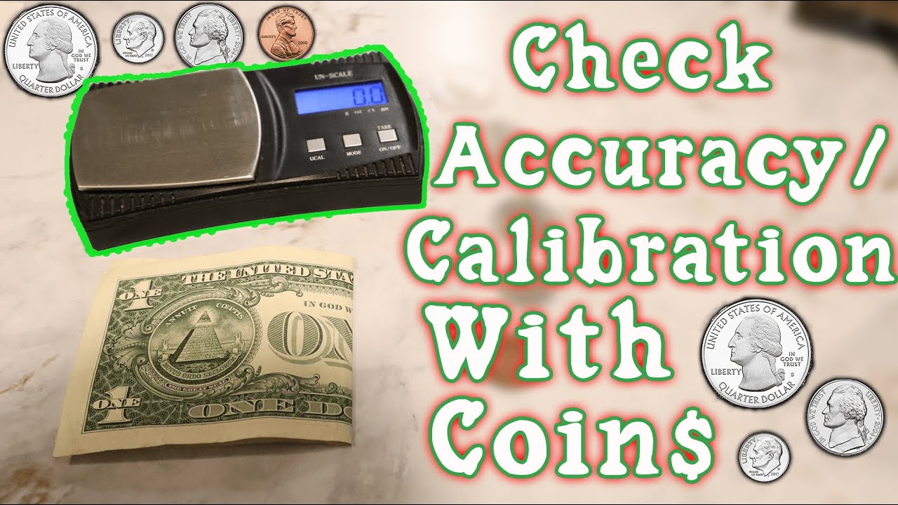 How To Check If Your Scale Is Accurate Without Calibration Weights (Using Coins)