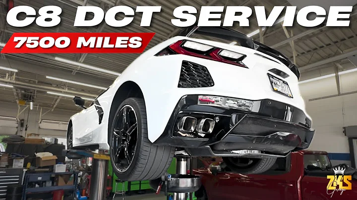 C8 Corvette Transmission Service at 7,500 Miles – Filter, Fluid & What You NEED To Know