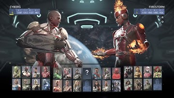 Injustice 2 - Cyborg VS Firestorm