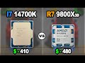 Intel 14700K vs. AMD 9800X3D: Best Mid-High-End CPU for 2025?