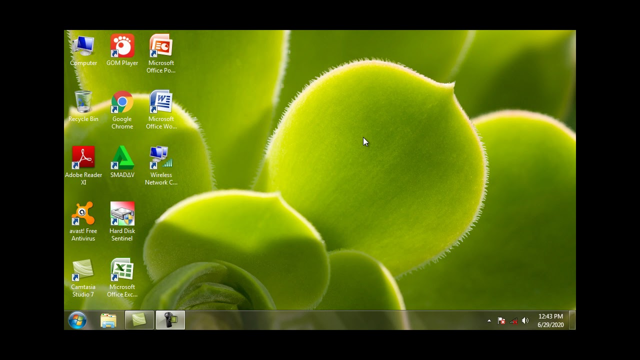 Tutorial mengganti wallpaper PC di windows 7 - YouTube