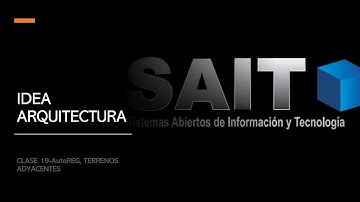 4M IDEA v19 Architecture Clase 19 -AutoREG, CONSTRUCCIONES ADYACENTES