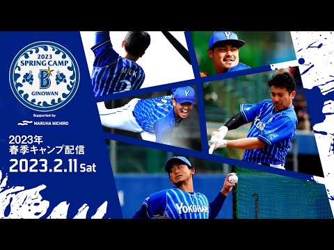 【2月11日配信】2023年春季キャンプLIVE配信【横浜DeNAベイスターズ】