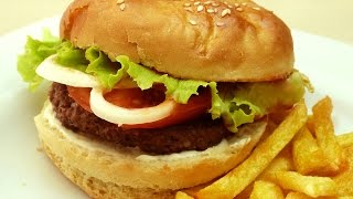 Рецепт гамбургера - Пирожки и булочки Рецепт гамбургера - Пирожки и булочки