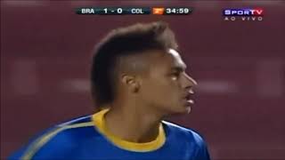 Neymar vs Colombia Final stage U20 South American Championship (04/02/2011)