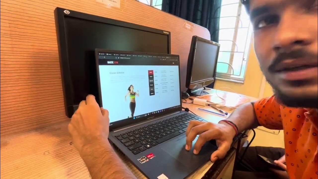 Simple landing page using html and css - YouTube