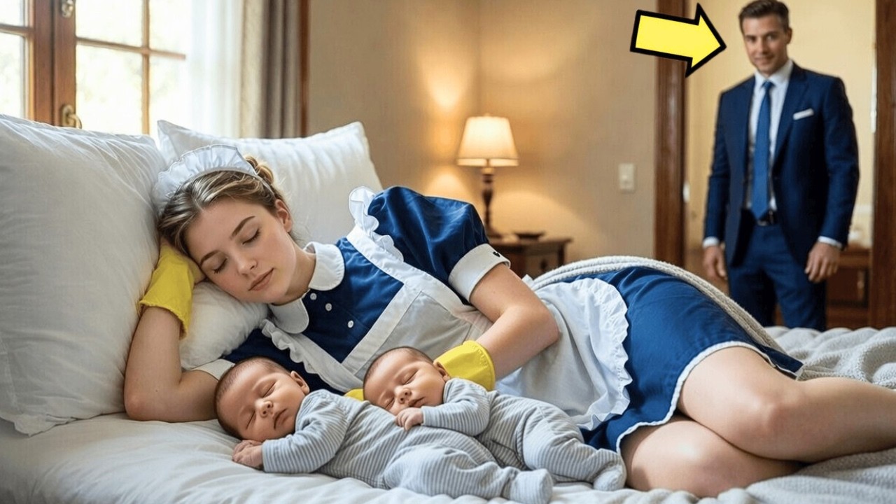 LES JUMEAUX DU MILLIONNAIRE VEUF NE DORMAIENT PAS DU TOUT — JUSQU’À CE QUE LA DOMESTIQUE CHANGE TOUT