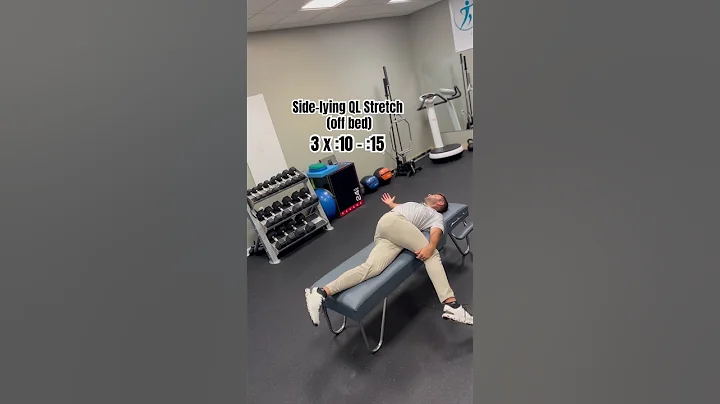 Side-lying QL stretch for the low back!