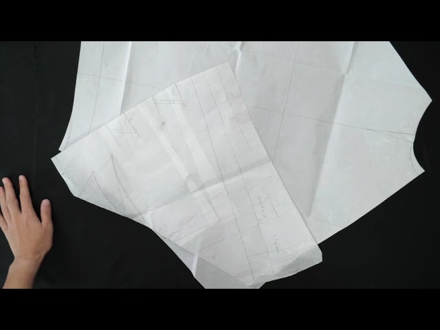 Sewing School] Sewing at Home 528: Batwing Blouson - Cutting Part