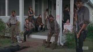 The Walking dead-6x09-&quot;Ending scene&quot;