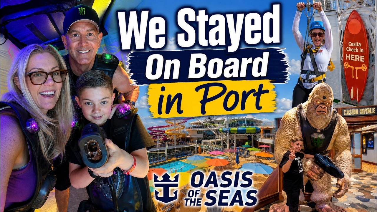 We Turned a Port Day into the PERFECT Sea Day on Oasis of the Seas | Spring Break 2026