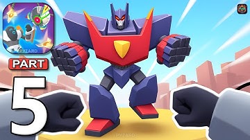 Mechangelion - Gameplay Walkthrough Part 5 - Rise of the Machines (Android, iOS)