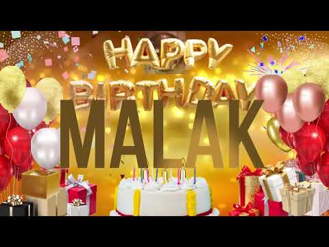 MALAK Happy Birthday Malak
