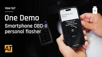AT | One Demo : Smartphone OBD-II Personal Flasher