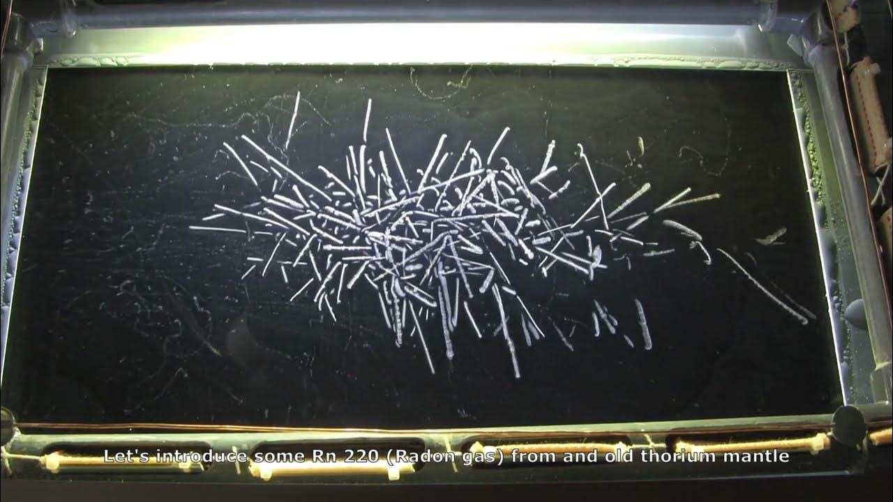 Radioactive sources in a cloud chamber YouTube