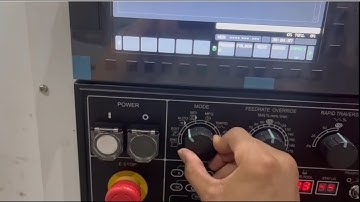 How to run NC File from CF Card I FANUC 0i-MF Plus I FANUC 0i-TF Plus