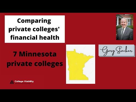 Video: Có bao nhiêu trường cao đẳng tư thục ở Minnesota?