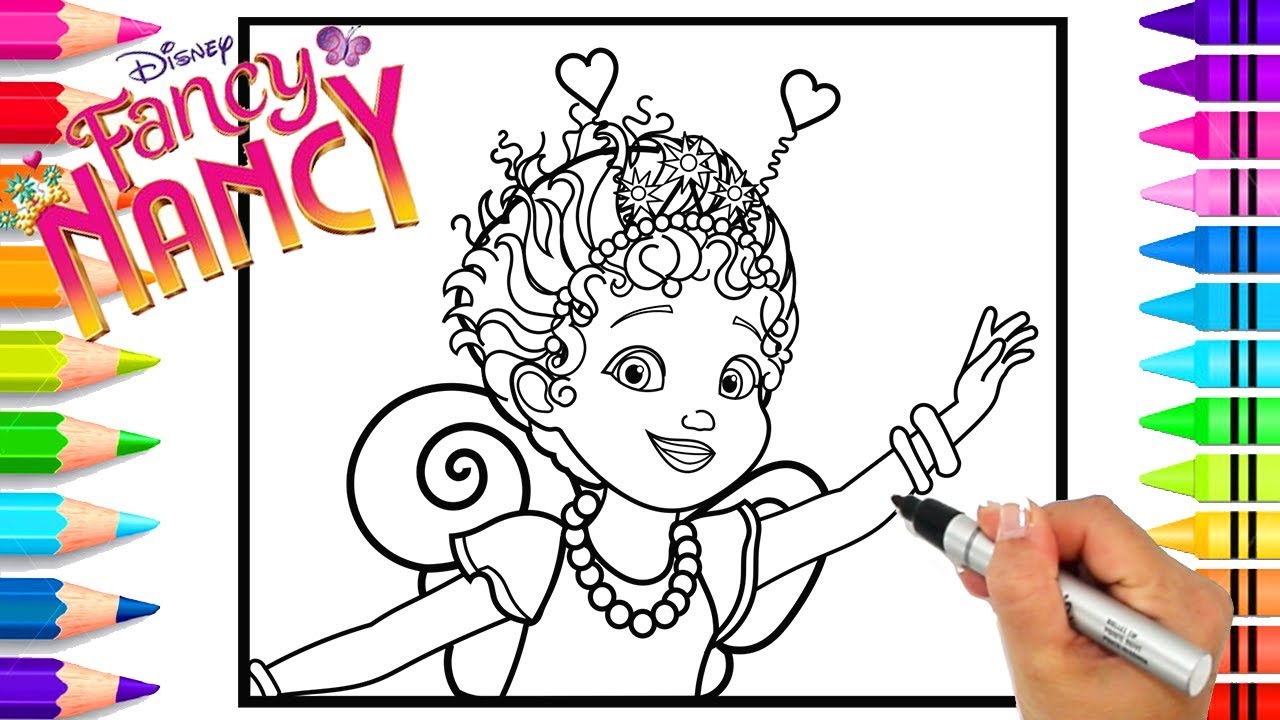 83 Top Fancy Nancy Coloring Pages Disney Images & Pictures In HD