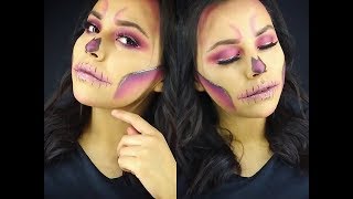 Maquillaje Halloween/ Rosa / Sencillo