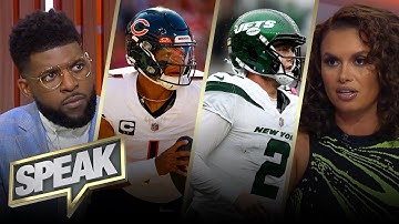 Time for Bears to give up on Justin Fields, Zach Wilson-Jets era to end? | NFL | Speak