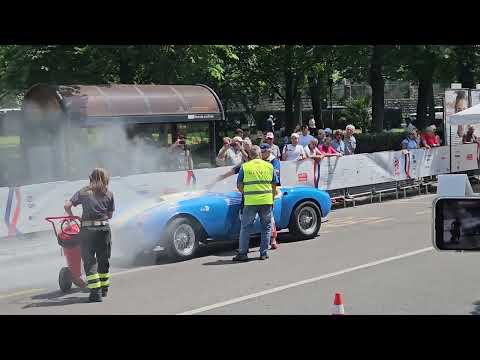 Video 1000 Miglia 2026 Ferrari 375 MM Fuoco Brucia