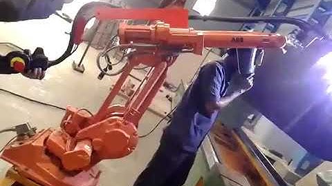 Mahajan Automation ABB IRB 1400 welding robot