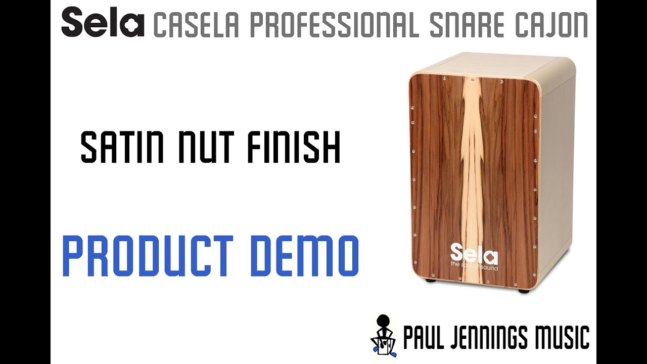 Sela CaSela Cajon Satin Nuss | Deutschland