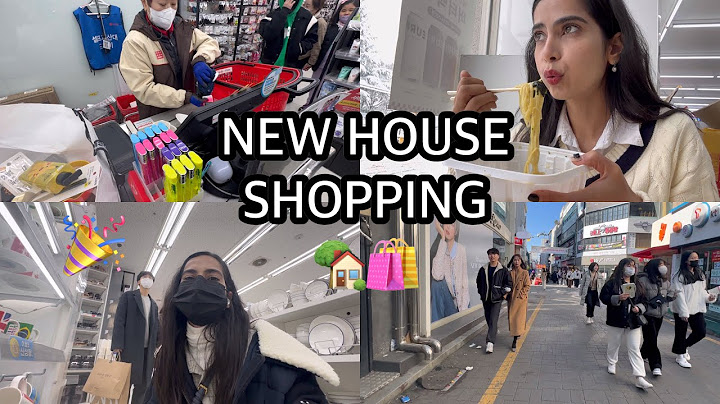 NEW HOUSE SHOPPING 🛍🏡