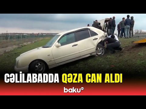 Cəlilabadda ağır yol qəzası