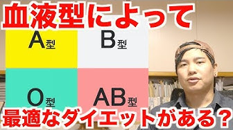 血液型ダイエット Youtube 血液型ダイエット Youtube