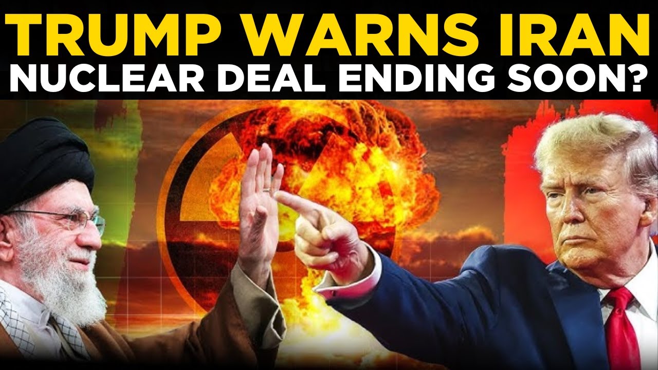 Trump Warns Iran LIVE: Time Running Out For Nuclear Agreement | US NEWS LIVE | IRAN NEWS | TRUMP
