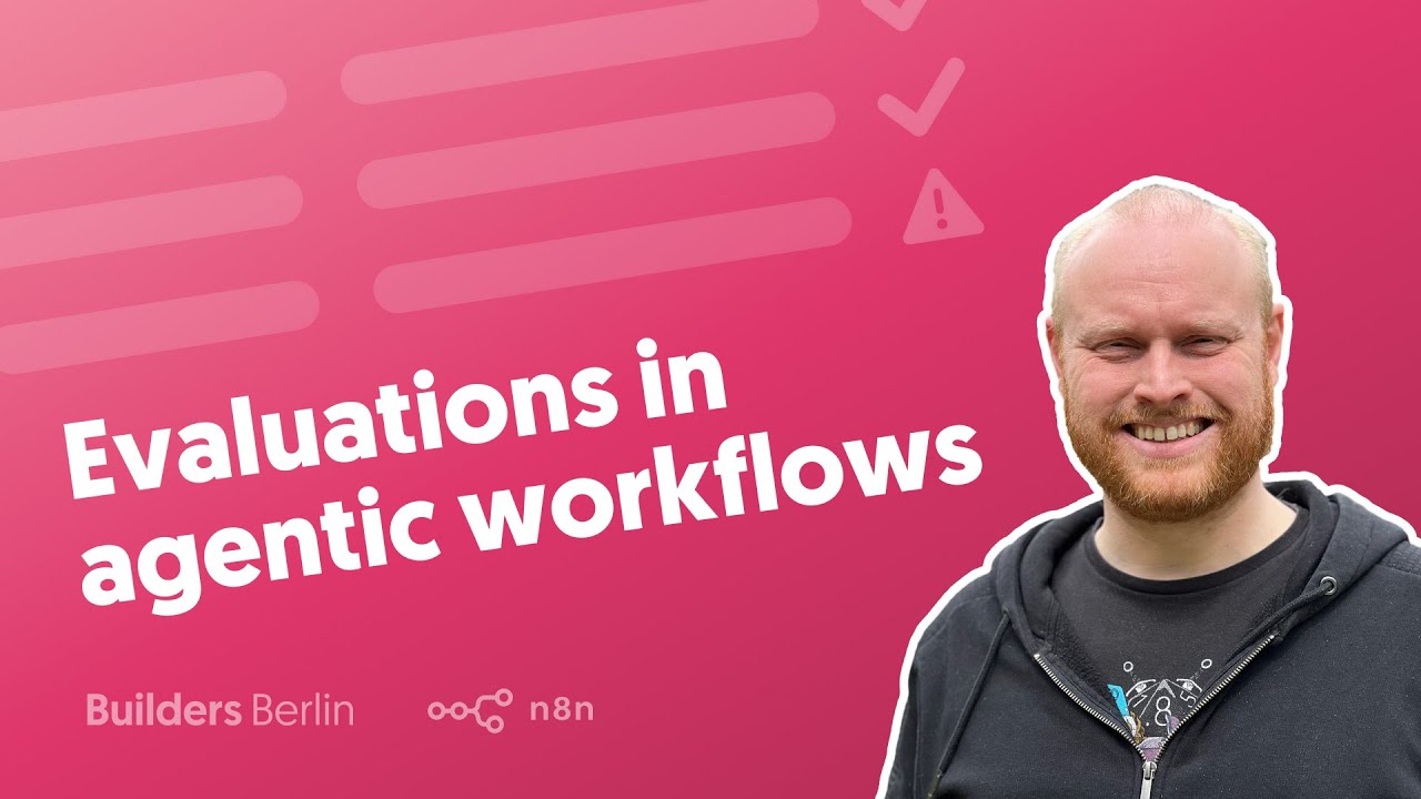 Evaluations in Agentic Workflows - n8n Builders Berlin (Live Demo)