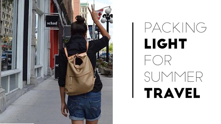 Pack Light for Vacation + 9 Summer Travel Outfit I...