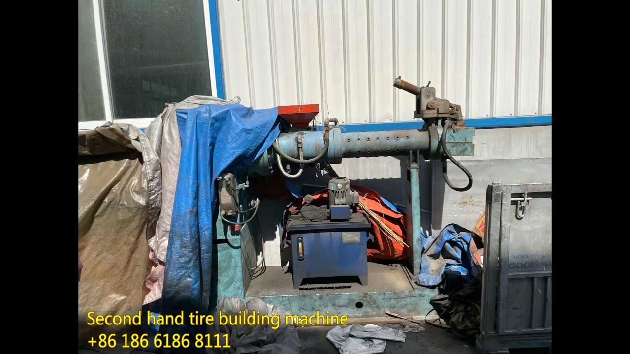 Second hand tire building machine