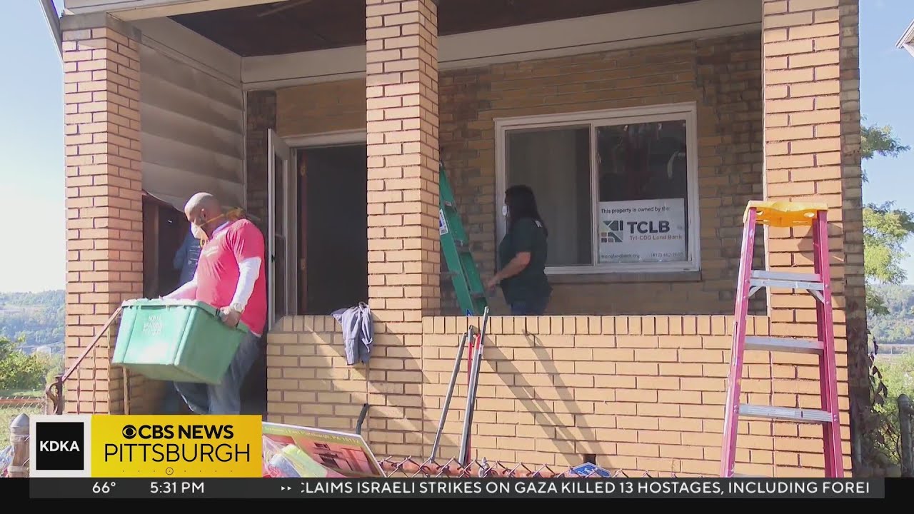 Volunteers rehab home in North Braddock
