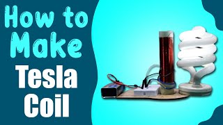 How to make Simple Tesla coil in Urdu with English subtitle video t...