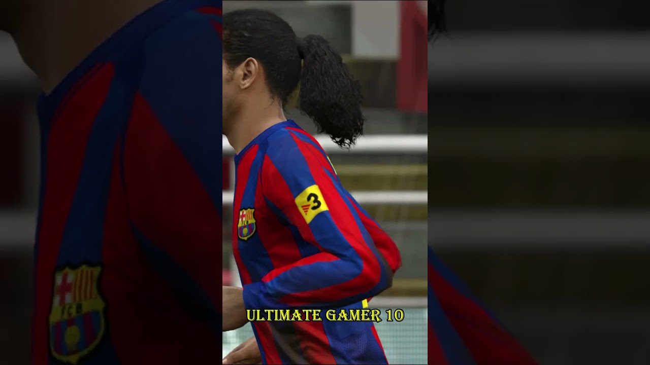 Штрафной удар Роналдиньо попадает в штангу! 😭🔥 | FIFA 16 Remastered 