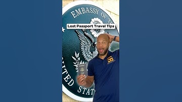 Lost Passport Travel Tips 🌎 #travel