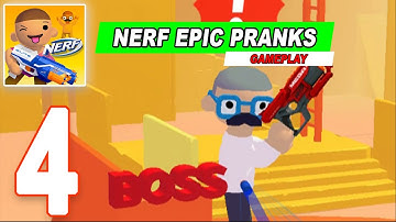 Nerf Epic Pranks Gameplay 🎮 Level 51-60 (ios games, android games)