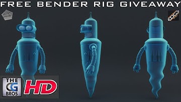 CGI 3D Animation Demo : "Bender: Ghost Rig Demo"  by Edge3D