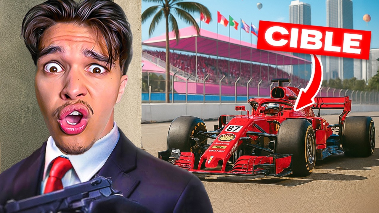 Je dois ÉLIMINER un pilote de F1 à MIAMI ! (Hitman)