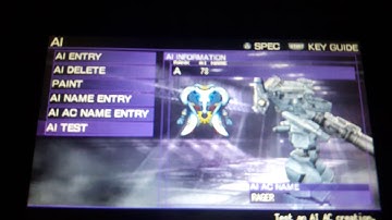 how to make aiac in armored core silent line portable: heavy ac