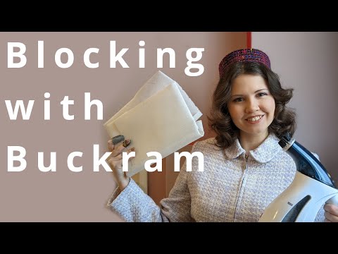 Video: Hoe verstevig je Buckram?