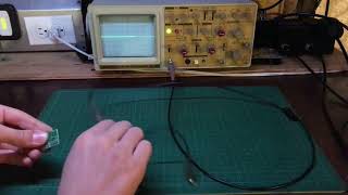 How to use a Oscilloscope as a continuity tester!