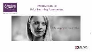 Introduction to  Prior Learning Assessment